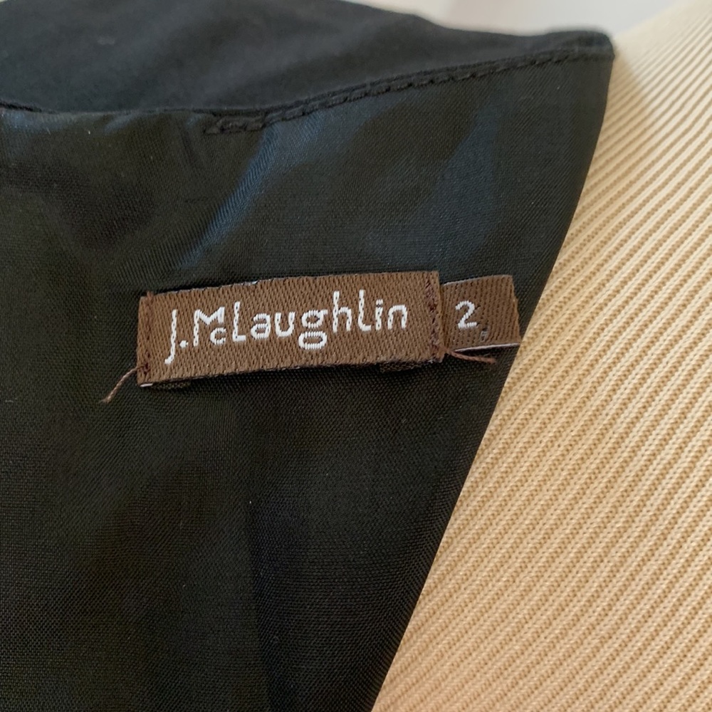 J. McLaughlin classic black sleeveless dress, size small - Picture 6 of 7